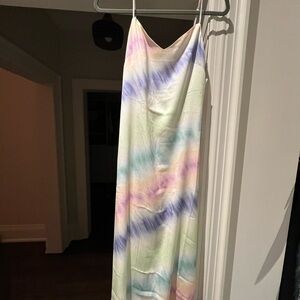 Tie-Dye Slip Dress
